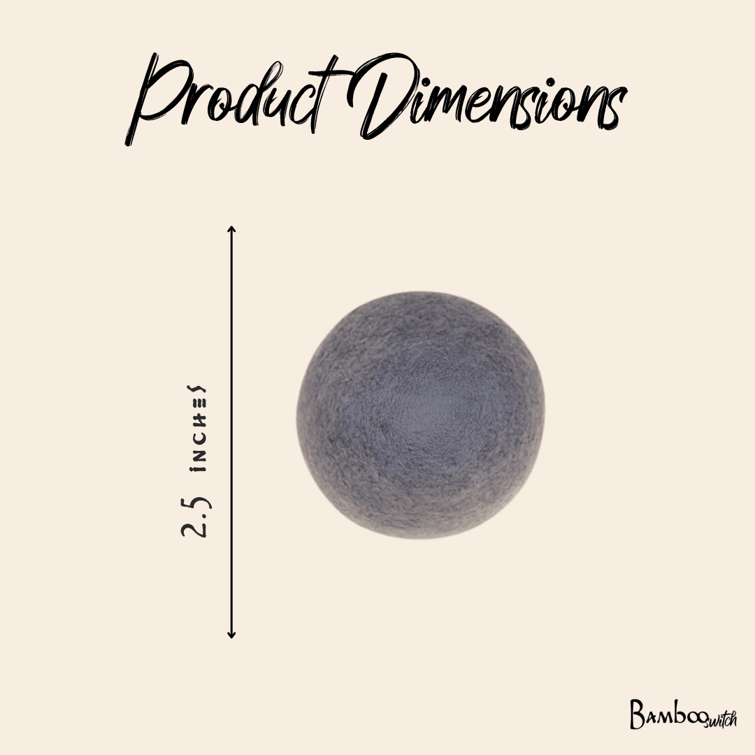 Wool Dryer Balls | Set of 6 - Bamboo Switch