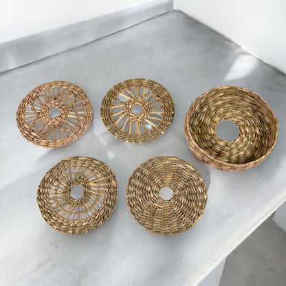 Woven Coaster Set of 4 - Bamboo Switch