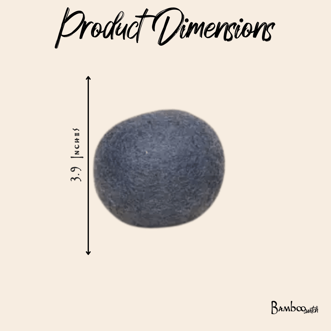 XL Wool Dryer Balls | Set of 4 - Bamboo Switch