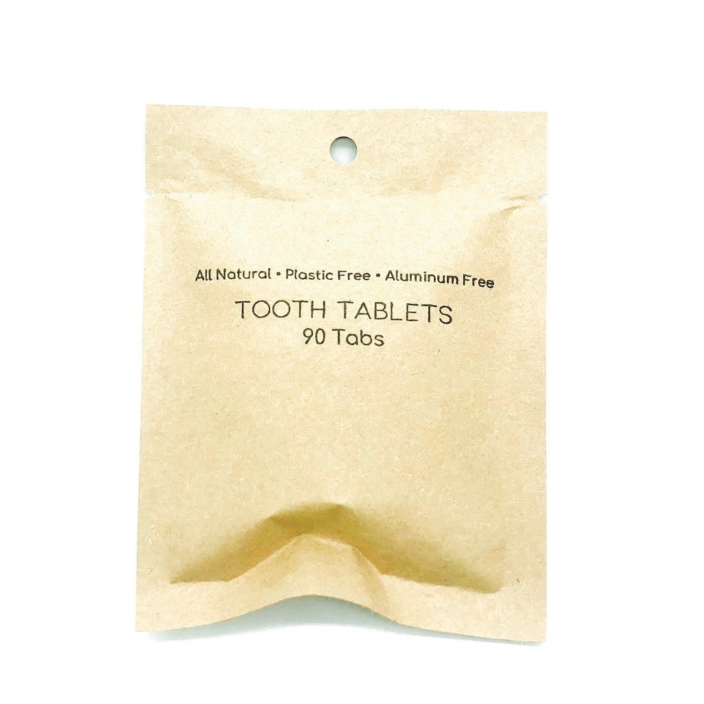 sustainable, zero waste, earth-friendly, plastic-free All Natural Tooth Tablets - Bamboo Switch