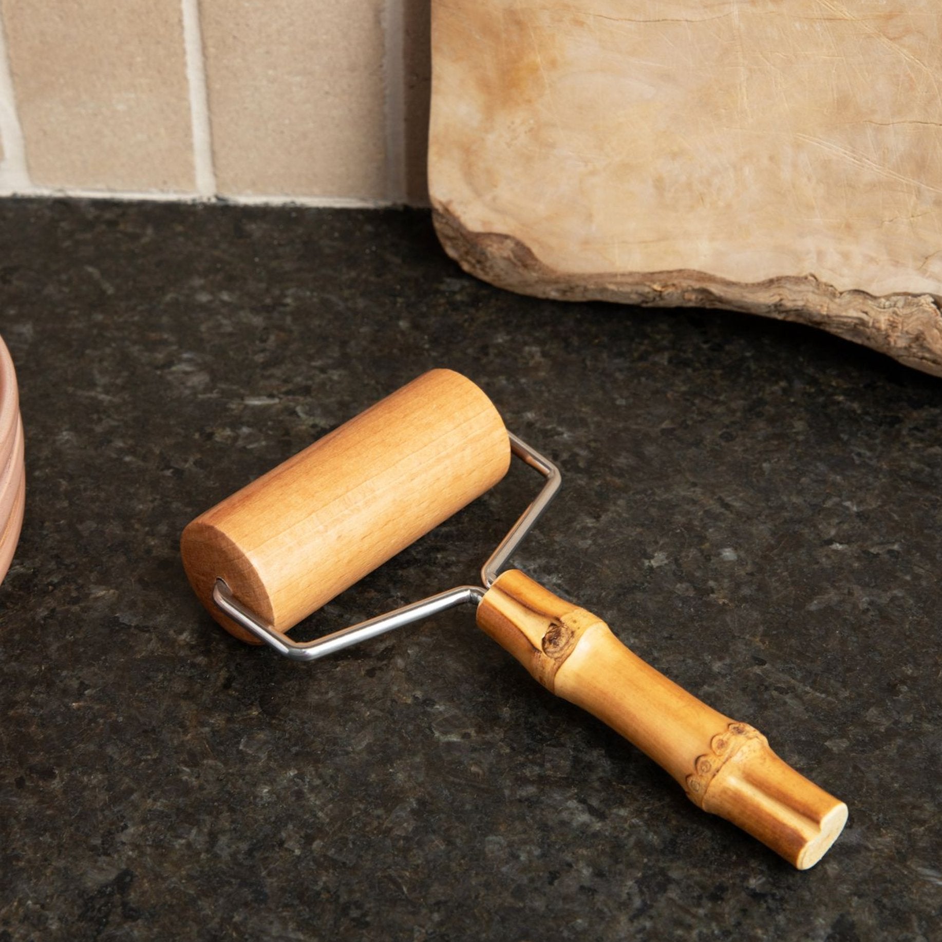 sustainable, zero waste, earth-friendly, plastic-free Bamboo Baking and Pizza Roller - Bamboo Switch