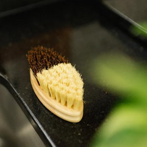 sustainable, zero waste, earth-friendly, plastic-free Bamboo Cleaning Brush - Bamboo Switch