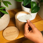 sustainable, zero waste, earth-friendly, plastic-free Bamboo Cotton Facial Rounds | 20 Ct. - Bamboo Switch
