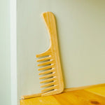 sustainable, zero waste, earth-friendly, plastic-free Bamboo Detangling Wide Comb - Bamboo Switch