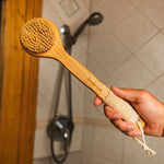 sustainable, zero waste, earth-friendly, plastic-free Bamboo Dry Brush | Sisal Bristles - Bamboo Switch