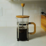 sustainable, zero waste, earth-friendly, plastic-free Bamboo French Press - Bamboo Switch