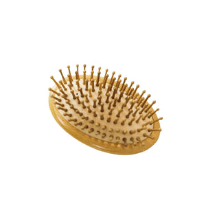 sustainable, zero waste, earth-friendly, plastic-free Bamboo Hand Hairbrush - Bamboo Switch