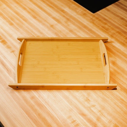 sustainable, zero waste, earth-friendly, plastic-free Bamboo Handle Tray - Bamboo Switch