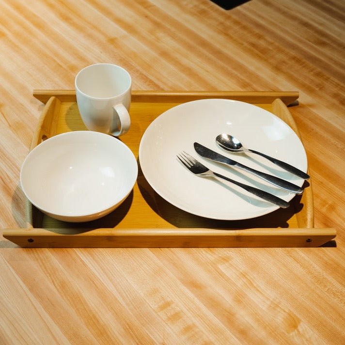 sustainable, zero waste, earth-friendly, plastic-free Bamboo Handle Tray - Bamboo Switch