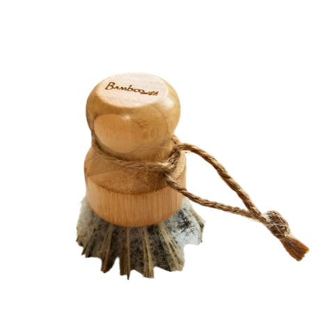 sustainable, zero waste, earth-friendly, plastic-free Bamboo Pot Scrubber - Bamboo Switch
