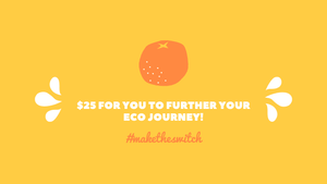 sustainable, zero waste, earth-friendly, plastic-free Bamboo Switch Gift Card - Bamboo Switch