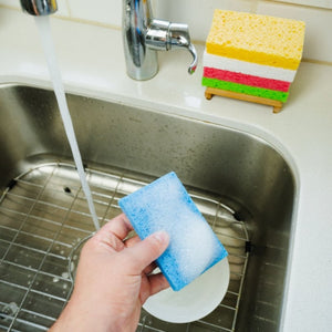 100% Biodegradable Kitchen Cleaning Sponge Supplies