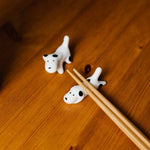 sustainable, zero waste, earth-friendly, plastic-free Chopstick Rest | Dog - Bamboo Switch