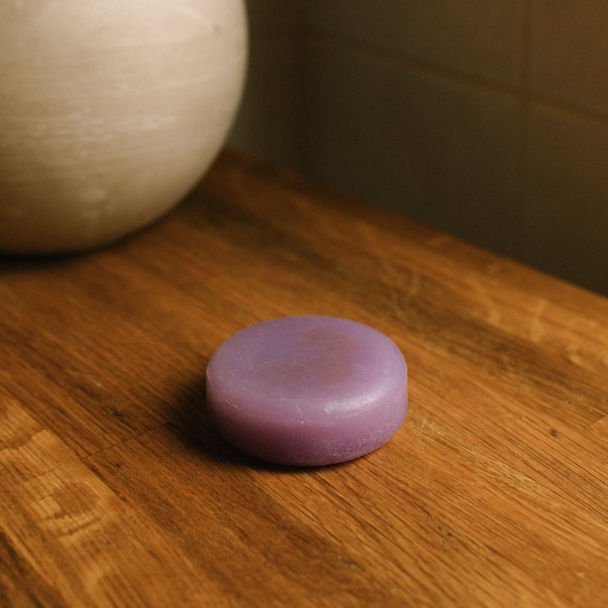 sustainable, zero waste, earth-friendly, plastic-free Conditioner Bar | Lavender - Bamboo Switch