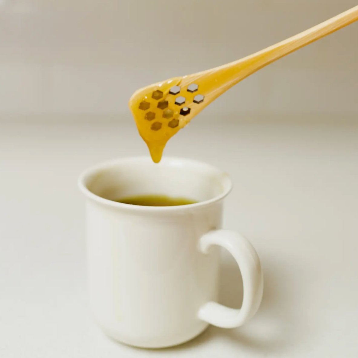 sustainable, zero waste, earth-friendly, plastic-free Honey Dipper - Bamboo Switch