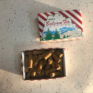 sustainable, zero waste, earth-friendly, plastic-free Log Cabin Incense Refills - Bamboo Switch