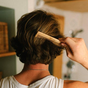 sustainable, zero waste, earth-friendly, plastic-free Natural Bamboo Comb - Bamboo Switch