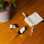 sustainable, zero waste, earth-friendly, plastic-free Panda Chopstick Rest | Set of 2 - Bamboo Switch