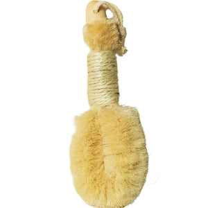 sustainable, zero waste, earth-friendly, plastic-free Sisal Dry Brush - Bamboo Switch