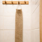 sustainable, zero waste, earth-friendly, plastic-free Sisal Linen Exfoliating Strap - Bamboo Switch