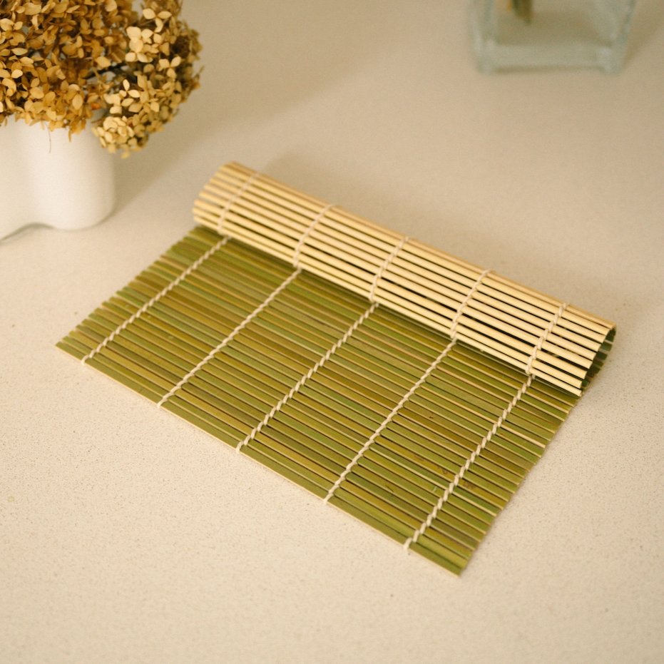 Shinkoh Bright Sudare Bamboo Sushi Rolling Mat Thin Strips - Globalkitchen  Japan