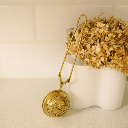 Tea Strainer Filter | Stainless Steel - Bamboo Switch