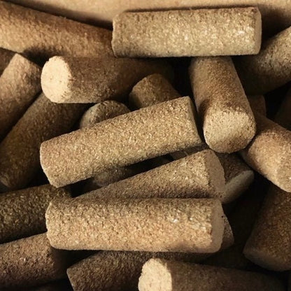 Wood Log Cabin Incense House - Bamboo Switch